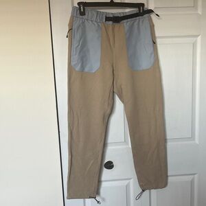 John Elliott | SAMPLE Tan and Gray Structured Cargo Jogger